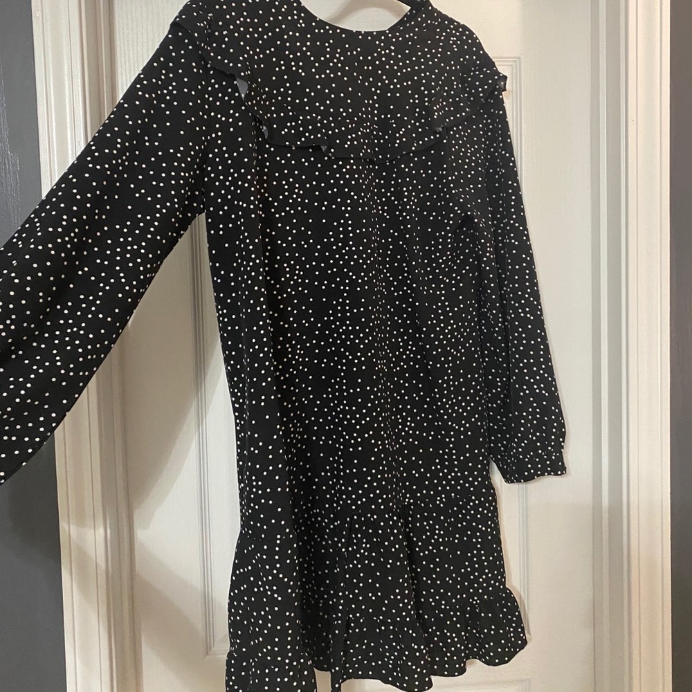 Little Polka Dot Black Dress